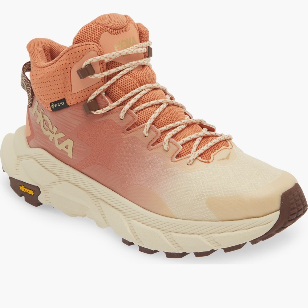 Hoka Womens Trail Code GORE-TEX in Sun Baked Shortbread